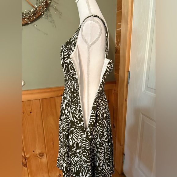 $428 KATE SPADE NEW YORK ORCHID PRINT RUCHED SUNDRESS SLEEVELESS DRESS - Picture 11 of 14